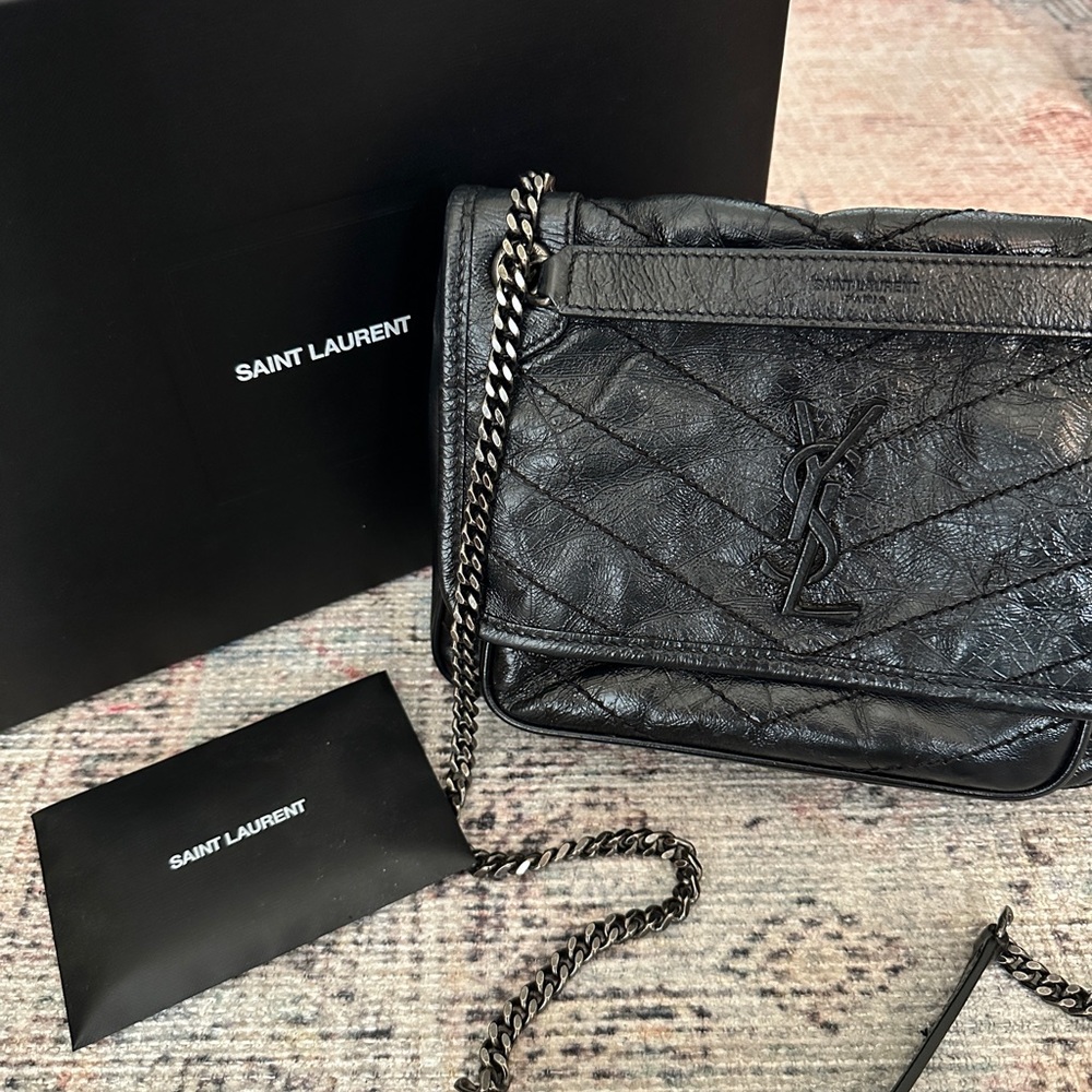 YSL Nikki Baby vintage leather